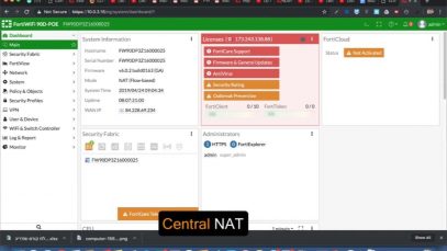 33 – Nat Part 4 – Central Nat – Fortigate Admin Crash Course-1 thumbnail