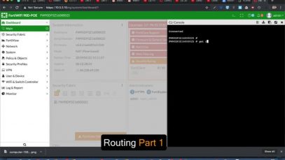 34 – Routing Part 1 – The Basics – Fortigate Admin Crash Course-1 thumbnail