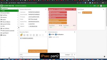 44 – Ipsec Part 2 – Fortigate Admin Crash Course-1 thumbnail