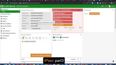 45 – Ipsec Part 3 – Fortigate Admin Crash Course-1 thumbnail